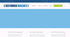 Desktop Screenshot of customermagnet.com